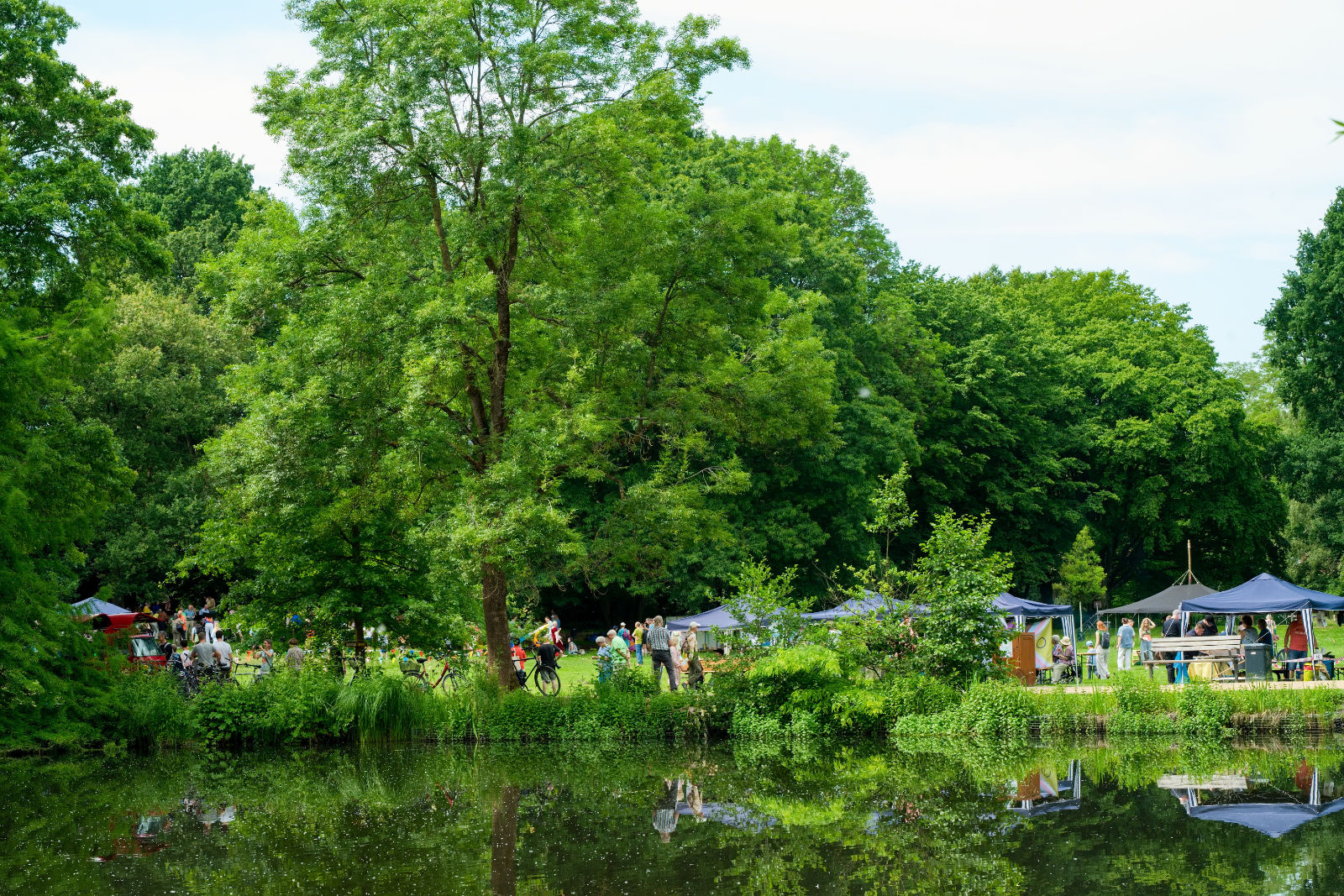 Die Eichtaler beim Jubiläum 100 Jahre Eichtalpark
